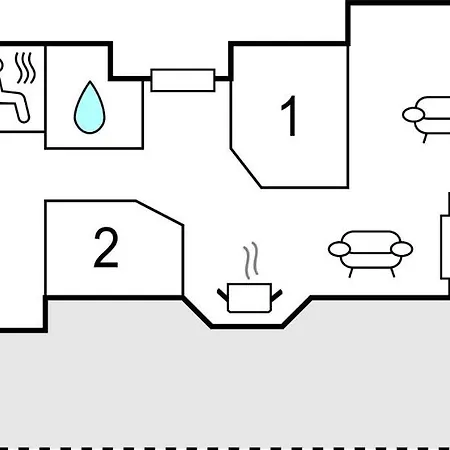 Beautiful In Bjert With Sauna